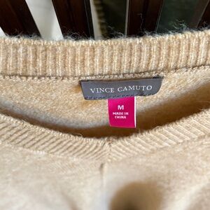 Vince Camuto Beige Sweater Dress